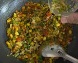 A picture of step 5 of Quinoa Pulao.