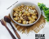 Foto langkah ke 4 dari resep Rujak Mie Tahu.