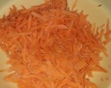 Foto del paso 1 de la receta: Tortitas de zanahoria y calabaza