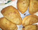A picture of step 7 of Samosa mix fish pie.