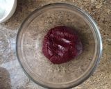 A picture of step 3 of Red velvet sugar cookies #valentines#.