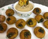 A picture of step 9 of Sweet Corn Rava Appe.