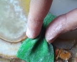Foto del paso 5 de la receta: Fideos moñitos de perejil☘