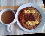 A picture of step 6 of Gluten free banana pancakes #breastfastideas.