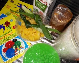 Pudding Cendol Gula Merah - Step 1