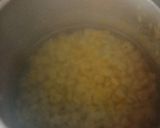 A picture of step 1 of Chana dal kadhi.