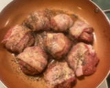 A picture of step 2 of Bacon-wrapped jalapnos. 🔥 🙂.