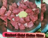 A picture of step 1 of Grilled Mutton Malai Tandoori Tikka.