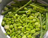 A picture of step 2 of The Savoury Side - Asparagus and Pant-Ys-Gawn Clafoutis.