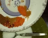 A picture of step 2 of Masala fried chicken fillet stuffed bun in pateela.