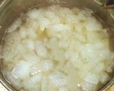 Foto langkah ke 2 dari resep Es Buah Naga + Nata de Aloe Vera.