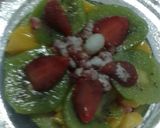 A picture of step 4 of Fresh and fruity watermelon pizza.