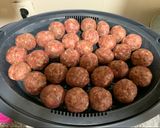 Foto del paso 3 de la receta: Albóndigas jardinera al vapor