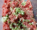 Foto del paso 2 de la receta: Albóndigas de carne en freidora de aire con puré de papas