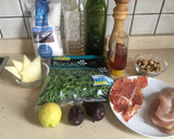 Foto del paso 1 de la receta: Ensalada de pavo y queso