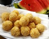 Foto langkah ke 4 dari resep Onde onde crunchy isi kacang merah.