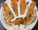 चीज़ स्टफ़्ड मूंग दाल बाइट्स (cheese stuffed moong dal bites recipe in Hindi) रेसिपी चरण 5 फोटो