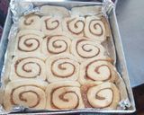A picture of step 4 of Cinnamon rolls II.