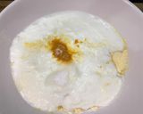 A picture of step 1 of खांडवी Khandvi.