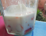 Foto del paso 2 de la receta: Batido de fresas, kumquats y hierbabuena 🍓🍊🍃