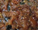 A picture of step 4 of Hyderabadi timatar ki chutney.