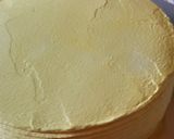 A picture of step 9 of Mother's day special rasmalai cake.