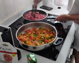 Foto del paso 2 de la receta: Wok de carne picada y verduras