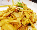 貴竹筍炒肉末（豆油伯辣豆瓣醬食譜）的食譜步驟5照片