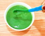 A picture of step 7 of Palak soup for babies|Spinach soup for 8+months babies.