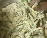 A picture of step 2 of Crispy Okra.