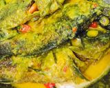 Foto langkah ke 4 dari resep Pesmol Ikan Mas Santan.