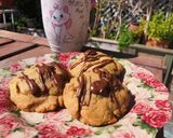Foto del paso 7 de la receta: Cookie rellena de snickers