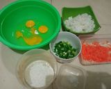Foto langkah ke 1 dari resep Kreasi Nasi Sisa#Telur3in1.