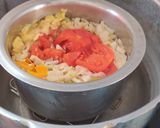 A picture of step 1 of Carrot paneer dal fry.