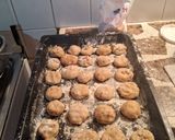 Foto del paso 8 de la receta: Galletitas crocantes de avellanas rellenas con dulce de leche