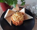 Foto del paso 7 de la receta: Col rellena de carne de pollo del puchero