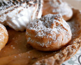 Foto del paso 23 de la receta: Tarta Saint Honoré (de crema de turrón y ¡sin gluten!)