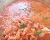 A picture of step 9 of Dhaba style Rajma masala kidney beans masala.