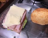 Foto del paso 3 de la receta: Sándwich de jamón y palta