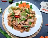 Hình bước làm 3 của món MÓN PHILIPPIN: MIẾN XÀO GÀ HEO KIỂU PHILIPPIN 🇵🇭