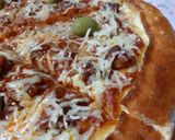 Une image de l'étape 10 de Pizza au merguez bordures fromage 🍕.
