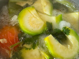 Sopa de verdura cremosa