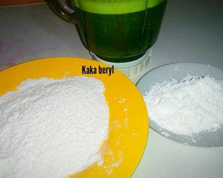 Cendol pandan || lembut || - Step 1