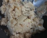 A picture of step 2 of Jaggery semolina makhany ka halwa.