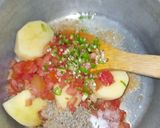 A picture of step 7 of Potato And Tomato Pulao.
