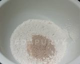 Foto langkah ke 2 dari resep BAKPAO EKONOMIS TANPA ULEN TANPA MENTEGA hasilnya empuk putih.