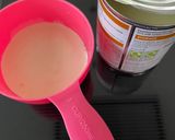 A picture of step 1 of Milk cake.