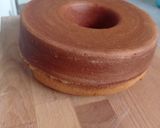 A picture of step 5 of Condensed Milk Bundt Cake in Air Fryer.
