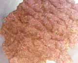 A picture of step 1 of Fried kababs #Idulfitrirecipescontest.