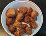 A picture of step 5 of Kashmiri Dum Aloo.